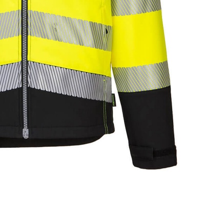 Veste De Sécurité Haute Visibilité PortWest PW375 Class 1 - Taille 2XL, Doublée Polaire